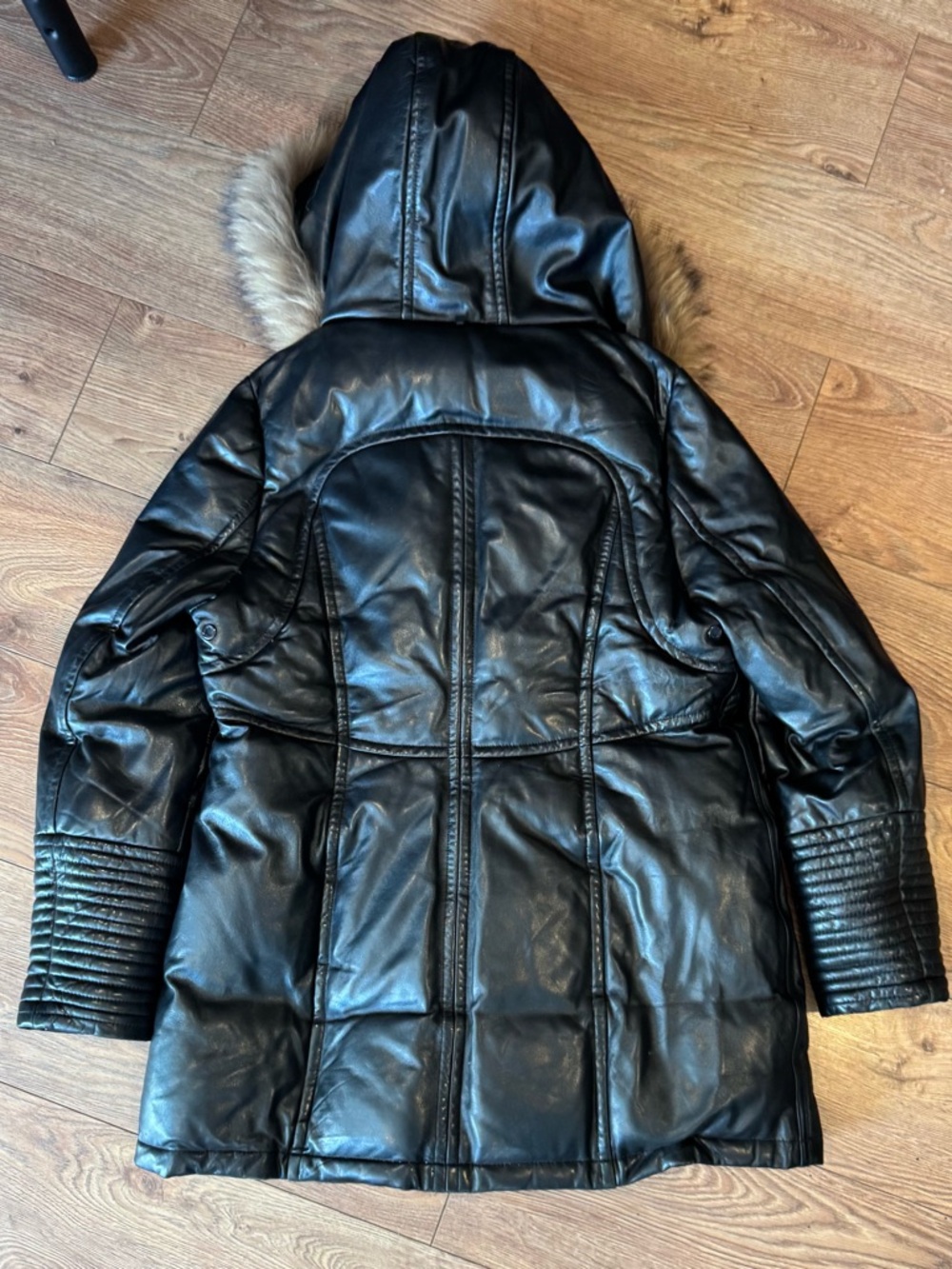 Rudsak Adelyna XL Real Leather And Fur Coat - Picture 4 of 16